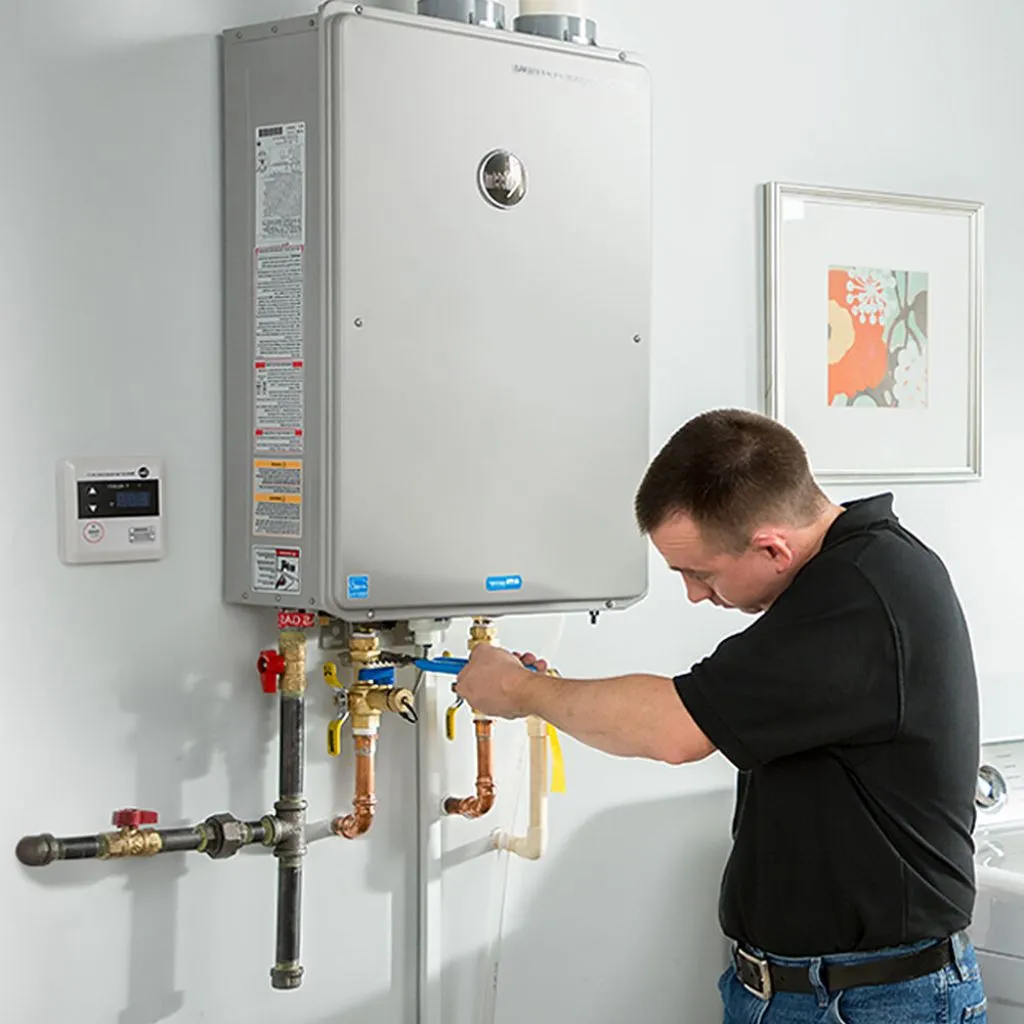 tankless water heater repair in Choccolocco, AL